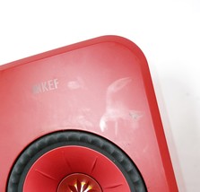 KEF LSX II Wireless Bookshelf Speakers (Pair) - Lava Red image 4