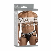 Male Power Jock Ring Underwear Black - $20.90