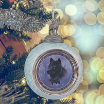 Bradford Exchange Black Knight Spirit of the Wilderness Christmas Ornament 1997 - £15.97 GBP