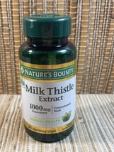 Nature's Bounty Milk Thistle Liver Health 1000mg 50 Softgels EXP 3/2026 - $17.22