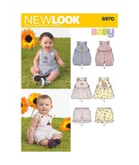 New Look Sewing Pattern 6970 Babies&#39; Romper, Dress and Panties, Size A (... - £11.00 GBP