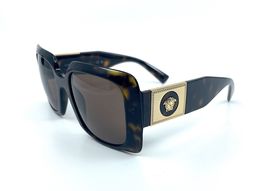 Authentic Versace VE4405 108/73 Havana Sunglasses  Women New - £200.52 GBP