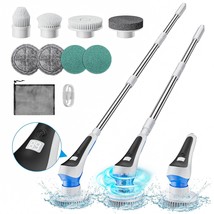 Electric Spin Scrubber,Cordless Cleaning Brush With Power Display Screen... - $33.99