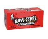 12x Packs Now And Later Strawberry Candy ( 6 Pieces Per Pack ) Free Ship... - £8.76 GBP