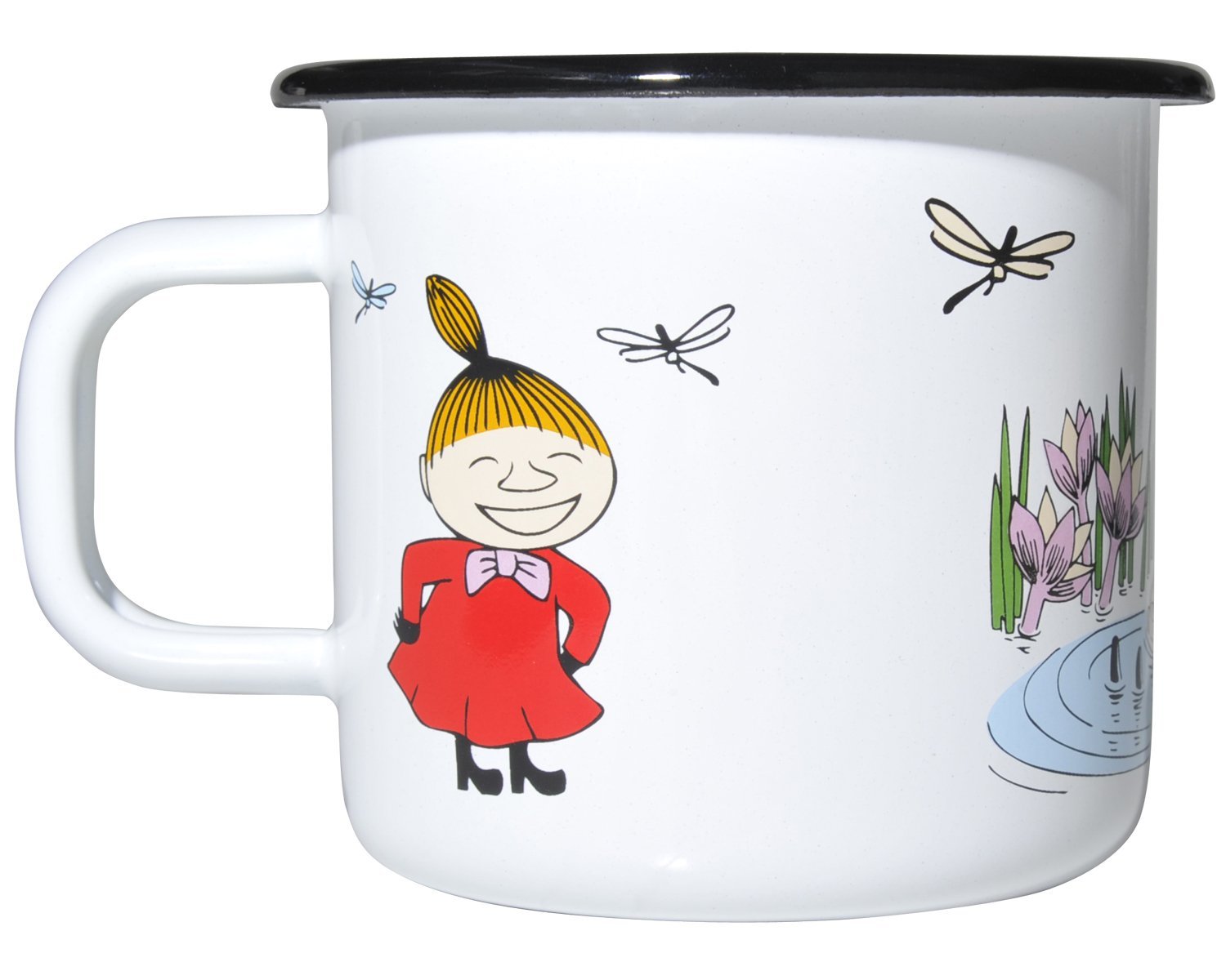 Ritorumi - Moomin mu back enamel mug - $18.13