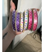Spring Theme Ribbon (6) Rolls Lot - $4.95