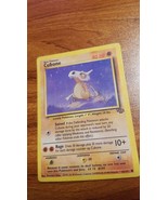 1999 Pokemon Jungle 1st Edition Cubone #50 / 64 Good Condition - $39.99