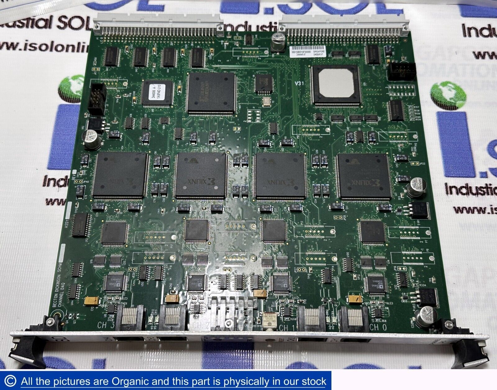 344441-F Assy. 540641-F DAQ Board VME Bus BD Biosciences LSR II Flow Cyt... - $1,447.00