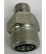 1 x OEM PARKER 3/4&quot; Male to 1/2&quot; Male O-Ring Face Seal (ORFS) Hydraulic ... - $270.05 MXN