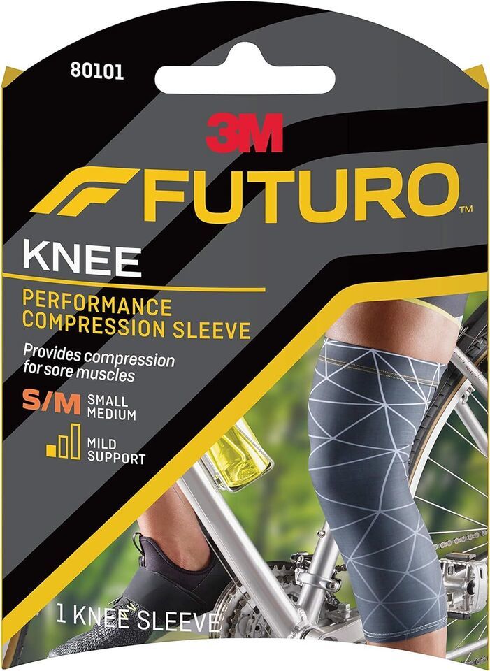 Futuro Sport Performance Compression Knee Sleeve, Small/Medium - $14.55