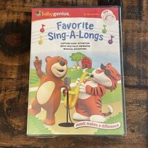 NEW-Baby Genius - Favorite Sing-a-longs DVD -Bonus CD - $110.42 MXN
