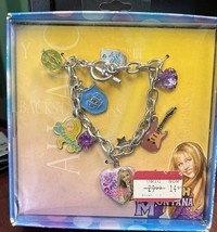 Disney Hannah Montana Charm Bracelet Locket Guitar Starlet - $39.59