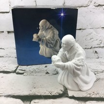 Avon Nativity Porcelain Wise Man Figurine The Magi Melchior w/ Box VTG 1982 - £12.38 GBP