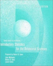 Introductory Statistics for the Behavioral Sciences - £10.41 GBP