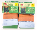 Fruit Of The Loom Fruitful Threads Boxer Briefs 3pk Underwear Men Large ... - $31.88