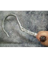Jumbo Fake Slaughtering Hook Costume Prop Haunted Butcher Meat Shop Scar... - $349.51 MXN