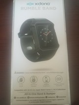 X-Doria Rumble Banda para Apple Reloj 42mm Black-Brand New-Ships N 24 Horas - £33.22 GBP