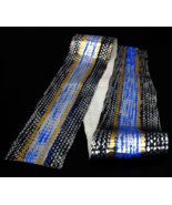 Metallic Electric Blue Snake Leather Genuine Elaphe Snakeskin Leather Hide - $323.02 MXN - $404.61 MXN