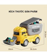 Engineering Building Blocks Dump Truck Play Car 124 Pieces - $55.53 CAD