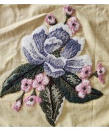 C&amp;F Home ~ GEORGIA ~ Flower ~ 18&quot; x 18&quot; ~ Cotton/Linen ~ Hooked Pillow C... - €25,89 EUR