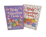 2 BOXES OF VINTAGE KIDS VALENTINE DAY CARDS W/ STICKERS DINOSAURS + ANIMALS - $27.55