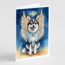 Alaskan Klee Kai My Angel Greeting Cards - Pack of 8 - $21.77