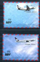Poland 1993 PS Cover MI LU19-19 Unused Polska Lot B757 &amp; B737 9500 zl 11601 - $2.57