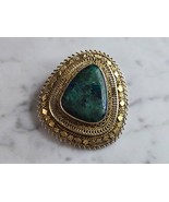 Womens Vintage Estate Sterling Silver Gold Tone Eilat Israel Brooch 18.2... - $135.74 CAD