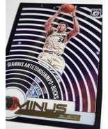 2021 GIANNIS ANTETOKOUNMPO DONRUSS OPTIC NBA BASKETBALL CARD # 15 T-MINU... - £4.79 GBP