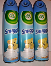 Airwick Snuggle Fresh Linen Air Freshener Spray Eliminates Odors From Year 2016 - $28.88