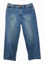 Brooklyn Express Jeans Men’s 46 X 32 Denim Button Fly Blue Pants Urban S... - £30.37 GBP