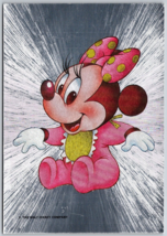 The Walt Disney Company Baby Minnie Mouse Silver Unposted Postcard - £7.81 GBP