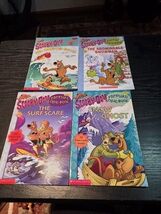 Lot Of 4 Scooby Doo Mysteries Cartoon Network Scholastic Level 1 2  Pict... - $19.44 CAD