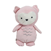 8&quot; PRECIOUS FIRSTS CARTER&#39;S PINK + WHITE BABY OWL STUFFED ANIMAL PLUSH SOFT - £22.02 GBP