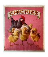 Chickies Vintage Children&#39;s Book 12 Pages 1940&#39;s Collectible #445 RARE - $6.95