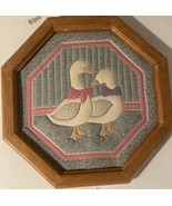 Vintage Quilted Ducks Framed  - $108.29 CAD