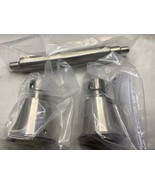 Signature Hardware 433268 Cooper Single Post Tissue Holder -Brushed Nick... - $74.29 CAD