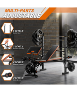 Adjustable Weight Dumbbell Bench Incline Decline Workout Foldable Rack E... - $4,229.21 MXN