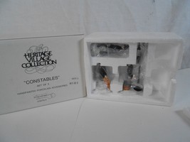 Department 56 Heritage Village Collection Constables Set of 3 #5579-4 Retired - £18.39 GBP