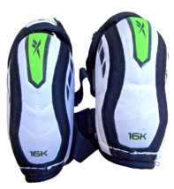 Reebok 16K Elbow Pads Senior Small (S) 5&#39;2&quot; - 5&#39;6&quot;  White, Black &amp; Green - $29.67