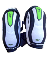 Reebok 16K Elbow Pads Senior Small (S) 5&#39;2&quot; - 5&#39;6&quot;  White, Black &amp; Green - $29.67