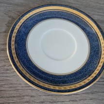 Mikasa Grande Ivory L2826 Imperial Lapis Saucer 5-3/4&quot; made in Japan MINT! - $9.58