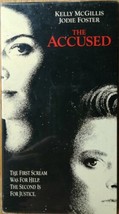 The Accused (VHS 1989 Paramount) Jodie Foster~Kelly McGillis - £3.15 GBP