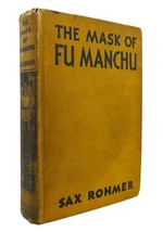 Sax Rohmer The Mask Of Fu Manchu 1st Edition 1st Printing - £149.51 GBP