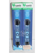 2 Pack Sante Model 3 Whirlpool 4396841 Refrigerator Replacement Water Fi... - $19.99