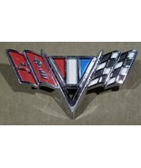 1964-67 GM Chevrolet V-Flag Fender Emblem 3840318 Chevy Camaro Nova OEM ... - $77.77