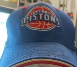Adidas Detroit Pistons Official Team Headware Cap Hat size Large - $9.49