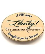 PBS Liberty The American Revolution Promo Enamel Pin TV Series Norwest M... - $12.99