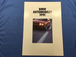 BMW Automobiles 1991 Line Up Vintage Sales Brochure FULL RANGE - $376.35 MXN