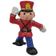 Vintage Wallace Berrie Christmas Toy Soldier 2.5&quot; Figure - 1981 Portugal - $6.35